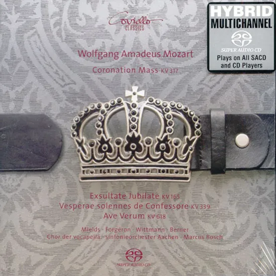 CORONATION MASS KV317 ETC/ MARCUS BOSCH [SACD HYBRID]
