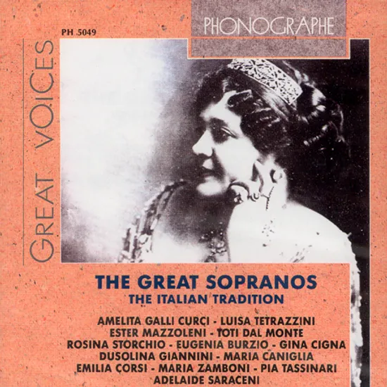 THE GREAT SOPRANOS/THE ITALIAN TRADITION