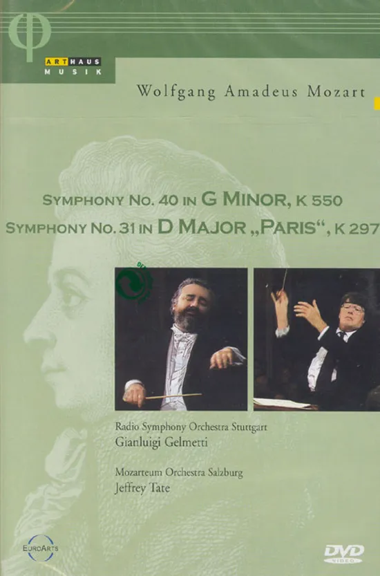 SYMPHONY NO.31, 41/ JEFFREY TATE, GIANLUIGI GELMETTI [모차르트: 교향곡 40, 31번]