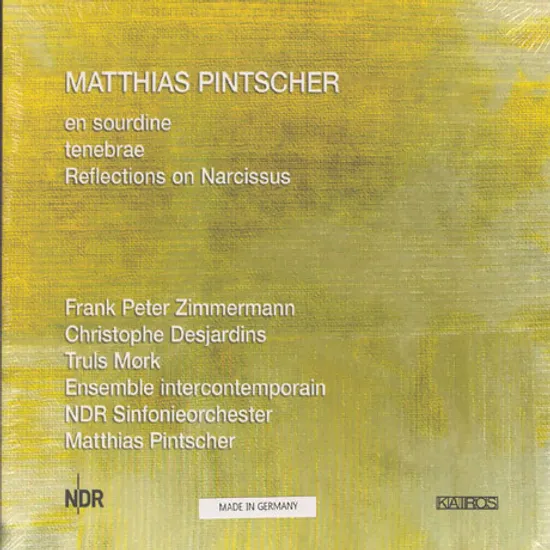 EN SOURDINE [앙 수르다인, 테네브레, 나르시스의 영상]