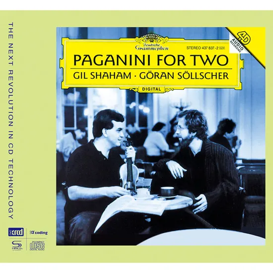 PAGANINI FOR TWO/ GIL SHAHAM, GORAN SOLLSCHER [SHM-XRCD] [파가니니: 바이올린과 기타를 위한 작품집 - 길 샤함, 외란 쇨셔]