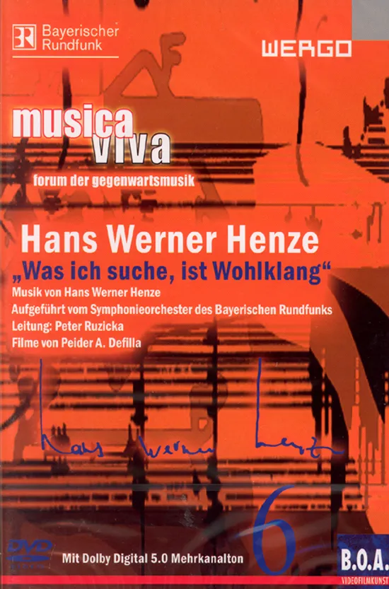 MUSICA VIVA 6/ WAS ICH SUCHE, IST WOHLKLANG [뮤지카 비바 6집-PAL방식]