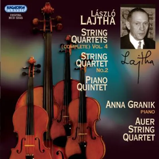 STRING QUARTETS VOL.4/ AUER STRING QUARTET [라이타: 현악 사중주 4집 - 아우어 사중주단]