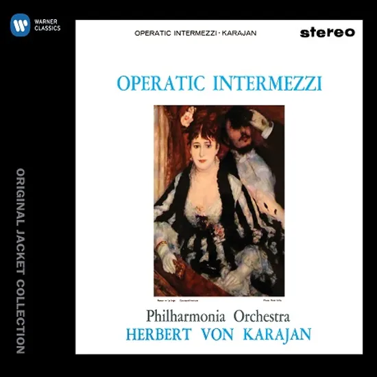 OPERATIC INTERMEZZI/ HERBERT VON KARAJAN [워너 오리지널 자켓 컬렉션] [카라얀: 유명 오페라 간주곡 모음집]