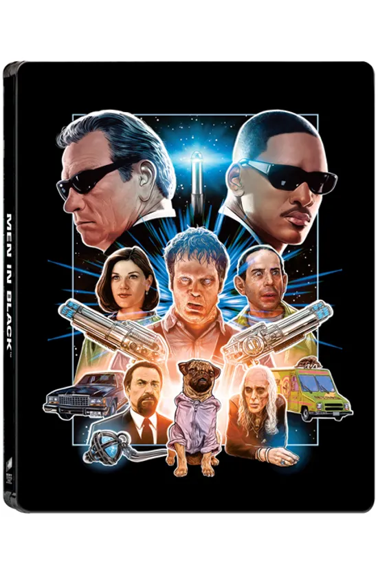 맨 인 블랙: 25주년 기념 4K UHD+BD [스틸북 한정판] [MEN IN BLACK]