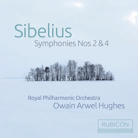SYMPHONIES NOS.2 & 4/ OWAIN ARWEL HUGHES [시벨리우스: 교향곡 2 & 4번 - 오웨인 아르웰 휴즈]