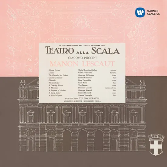 PUCCINI: MANON LESCAUT/ TULLIO SERAFIN [CALLAS REMASTERED 2014] [마리아 칼라스: 푸치니 마농 레스코 1957]