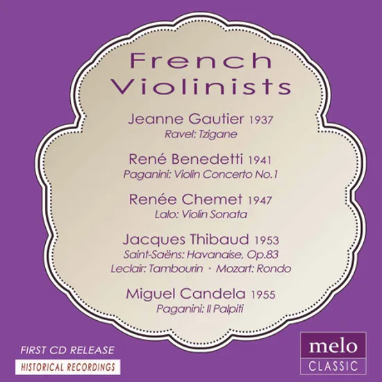 FRENCH VIOLINISTS [전설적 바이올리니스트 1집: 프랑스]