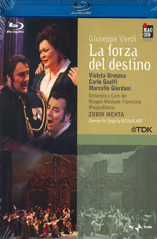 LA FORZA DEL DESTINO/ ZUBIN MEHTA [베르디: 운명의 힘] [블루레이 전용 플레이어 사용]