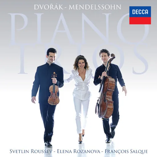 PIANO TRIOS/ SVETLIN ROUSSEV, ELENA ROZANOV, FRANCOIS SALQUE [드보르작 & 멘델스존: 피아노 3중주 - 루세브, 살퀘, 로자노바]
