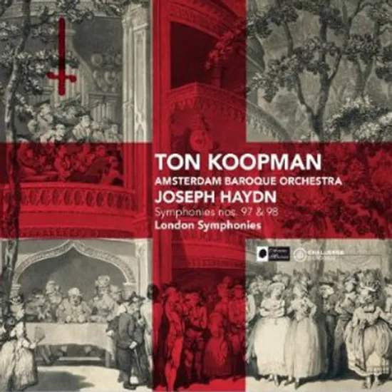 SYMPHONIES NOS.97 & 98/ TON KOOPMAN [LODON SYMPHONIES VOL.1]