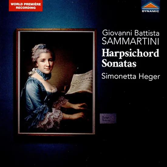 HARPSICHORD SONATAS/ SIMONETTA HEGER [사마르티니: 하프시코드 소나타 1-18번 - 시모네타 에게르]