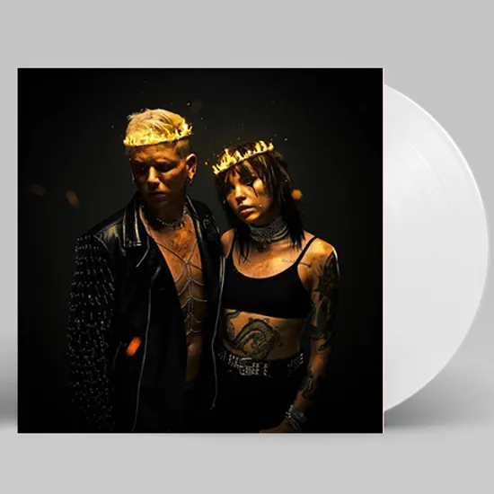 THE KING AND QUEEN OF GASOLINE [EP] [180G WHITE LP]