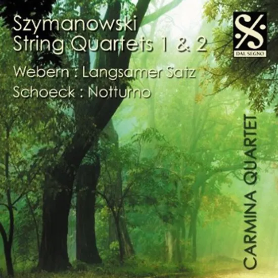STRING QUARTETS 1 & 2/ CARMINA QUARTET