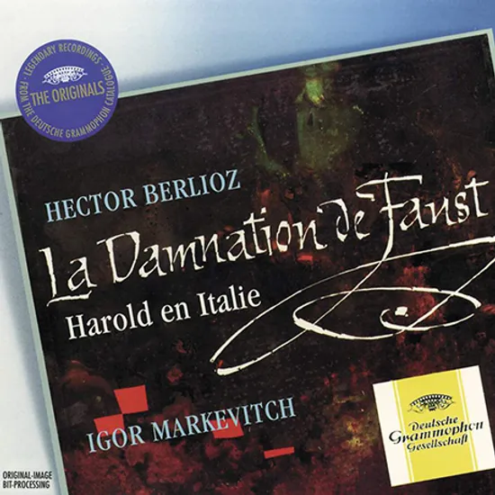 LA DAMNATION DE FAUST, HAROLD EN ITALIE/ IGOR MARKEVITCH [베를리오즈: 파우스트의 겁벌, 이탈리아의 해롤드 - 마케비치]