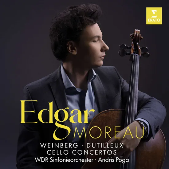 CELLO CONCERTOS/ EDGAR MOREAU [바인베르크 & 뒤티외: 첼로 협주곡 - 에드가 모로]