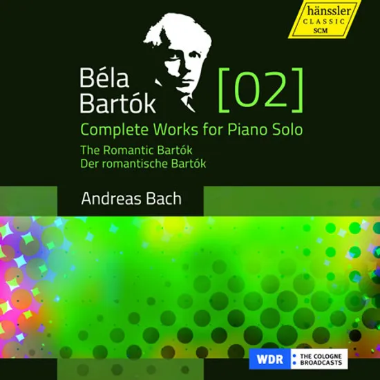 COMPLETE WORKS FOR PIANO SOLO VOL.2: THE ROMANTIC BARTOK/ ANDREAS BACH [바르톡: 피아노 독주곡 2집 - 낭만적인 바르톡]