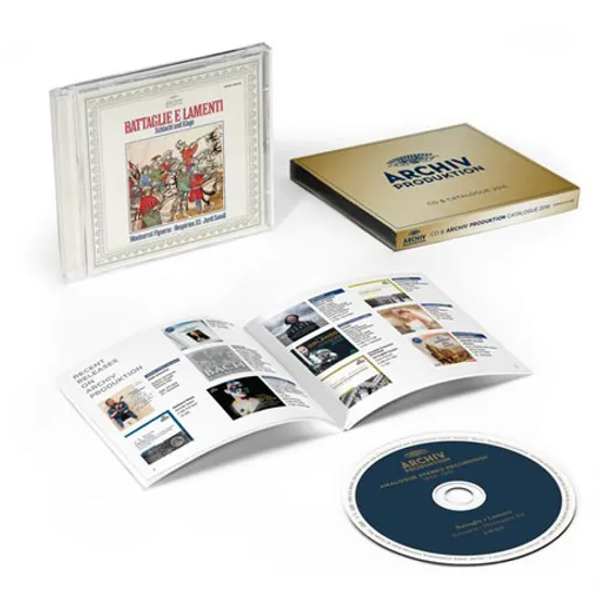 BATTAGLIE E LAMENTI/ MONTSERRAT FIGUERAS, JORDI SAVALL [몽세라 피구에라스 & 조르디 사발: 바탈리아와 라멘티] [카탈로그 포함 한정반]