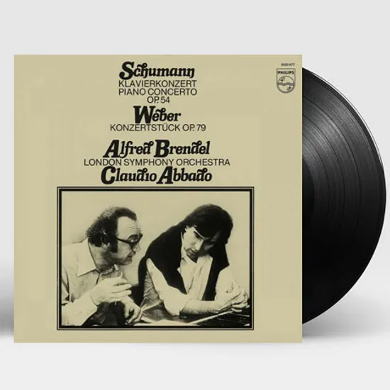 SCHUMANNS: PIANO CONCERTO & WEBER: KONZERTSTUCK/ CLAUDIO ABBADO [알프레드 브렌델: 슈만 피아노 협주곡] [180G LP]