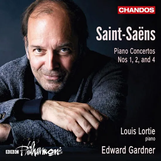 PIANO CONCERTOS NOS.1, 2 & 4/ LOUIS LORTIE, EDWARD GARDNER [생상스: 피아노 협주곡 1, 2, 4번 - 루이 로르티]