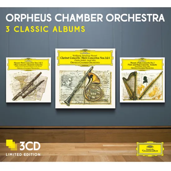 3 CLASSIC ALBUMS: MOZART [오르페우스 체임버 오케스트라: 모차르트 협주곡]