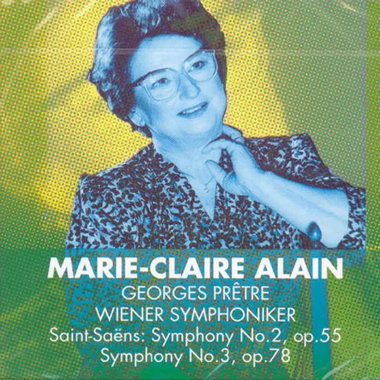 SYMPHONY NO.2 & 3/ MARIE-CLAIRE ALAIN/ GEOGES PRETRE