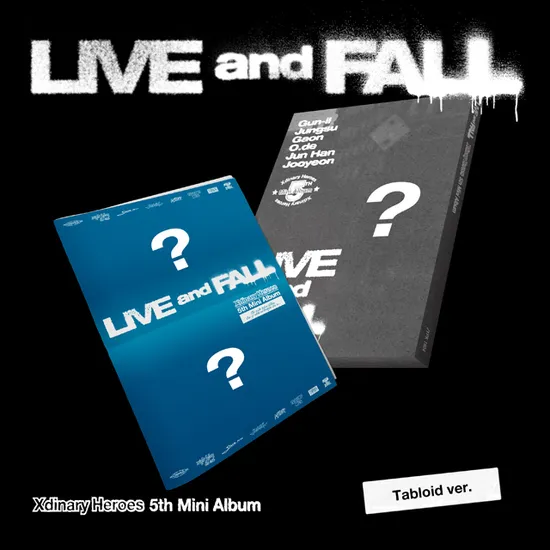 LIVE AND FALL [미니 5집] [TABLOID VER]