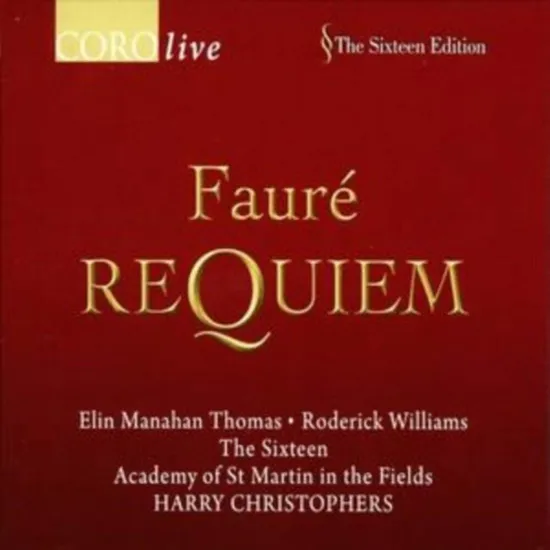 VESPERS, REQUIEM/ SIXTEEN, HARRY CHRISTOPHERS [모차르트, 포레: 저녁기도, 레퀴엠 - 더 식스틴, 해리 크리스토퍼스]