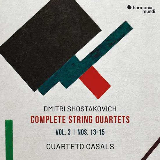 STRING QUARTET VOL.3 : NOS.13~15/ CUARTETO CASALS [쇼스타코비치: 현악 사중주 3집 - 카잘스 현악 사중주단]