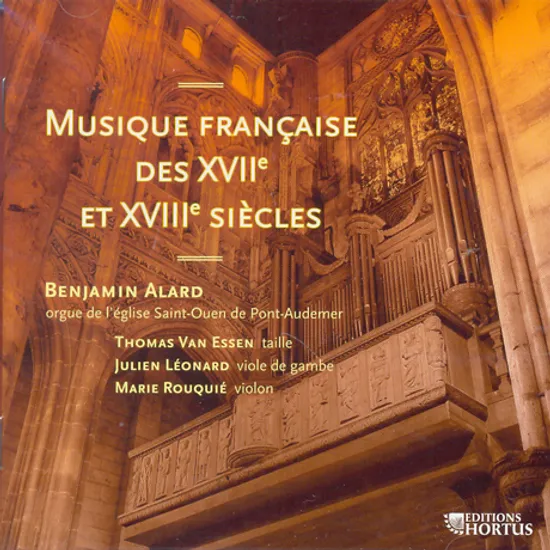 MUSIQUE FRANCAISE DES 17, 18 CENTURY SIECLES [17, 18세기 프랑스 오르간음악 - 벵자맹 알라르]