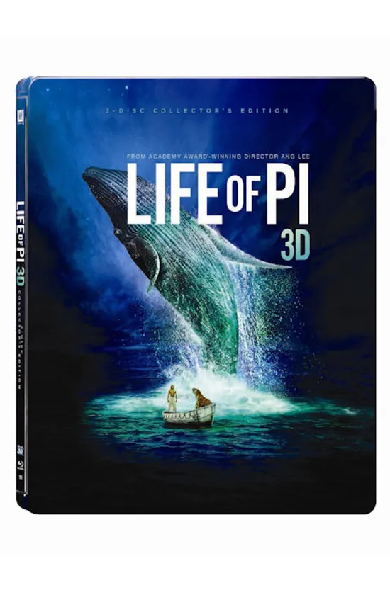 라이프 오브 파이 3D+2D [렌티큘러 스틸북 한정판] [LIFE OF PI]