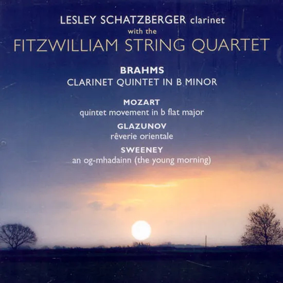 CLARINET QUINTET/ LESLEY SCHATZBERGER, FITZWILLIAM STRING QUARTET [SACD HYBRID] [피츠윌리암 현악 사중주: 브람스, 모차르트, 글라주노프, 스위니]