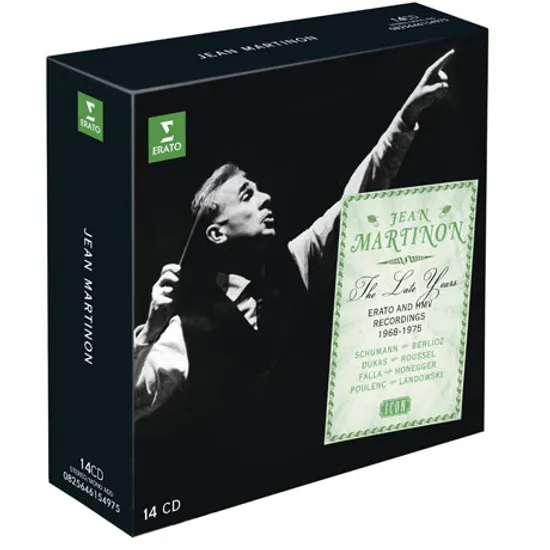 THE LATE YEARS: ERATO AND HMV RECORDINGS 1968-1975 [ICON] [장 마르티농: 후기 녹음]