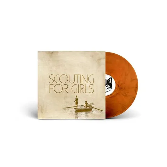 SCOUTING FOR GIRLS [ORANGE&BLACK MARBLED LP]