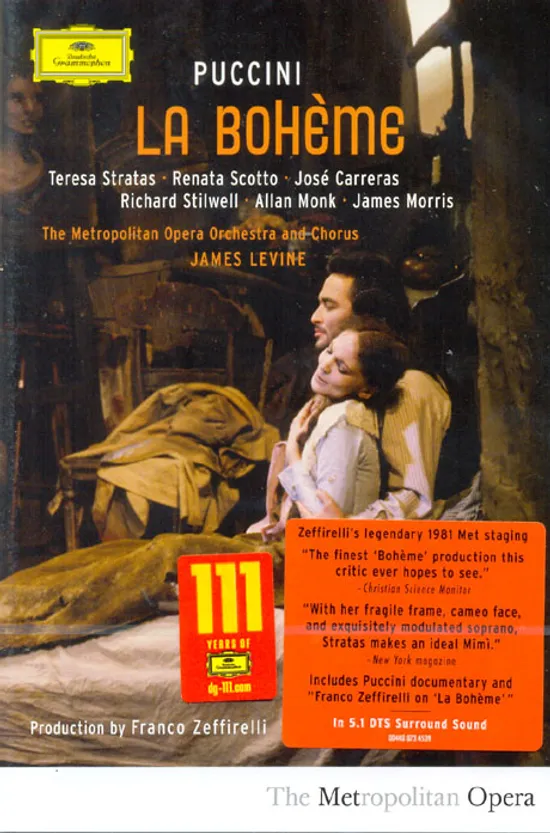 LA BOHEME/ TERESA STRATAS, JAMES LEVINE [푸치니: 라 보엠]