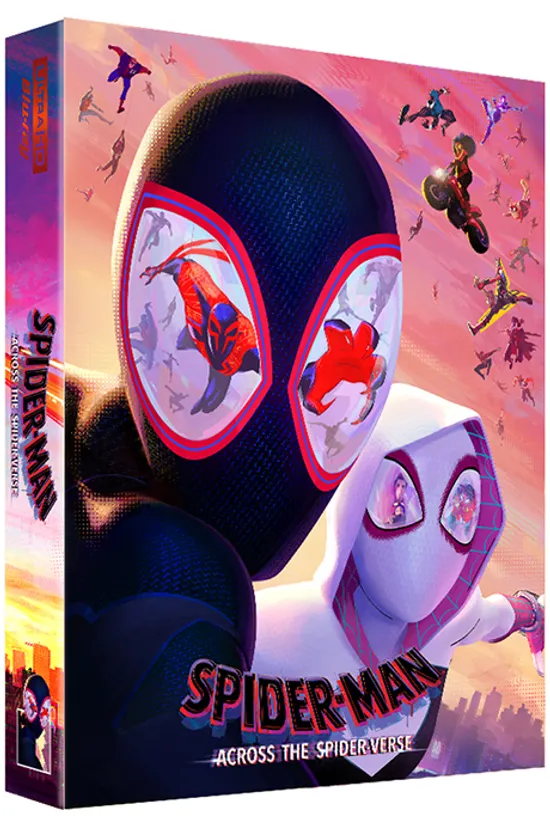 스파이더맨: 어크로스 더 유니버스 4K UHD+BD [B1 렌티큘러 풀슬립 스틸북 한정판] [SPIDER-MAN: ACROSS THE SPIDER-VERSE]