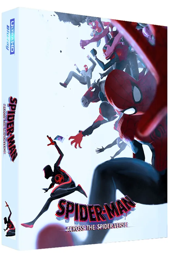 스파이더맨: 어크로스 더 유니버스 4K UHD+BD [B2 렌티큘러 풀슬립 스틸북 한정판] [SPIDER-MAN: ACROSS THE SPIDER-VERSE]