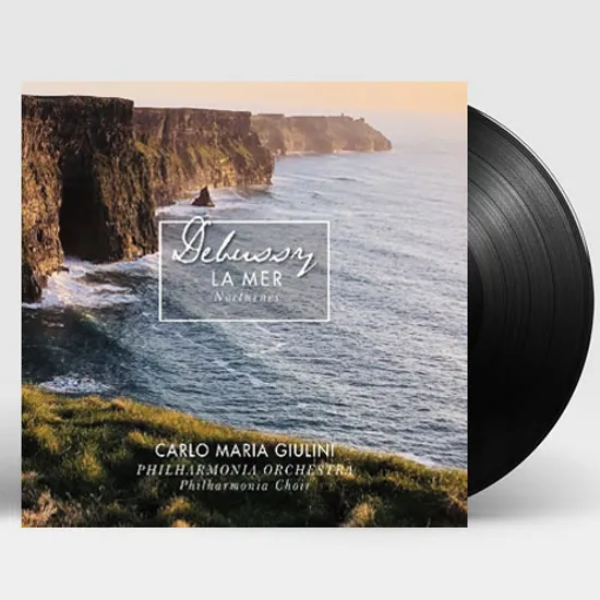 LA MER, NOCTURNES/ CARLO MARIA GIULINI [드뷔시: 바다, 녹턴] [180G LP]