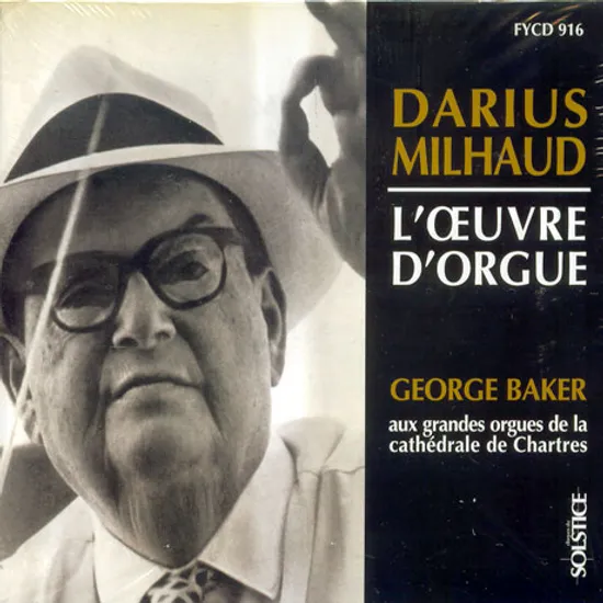 L`CEUVRE D`ORGUE/ GEORGE BAKER