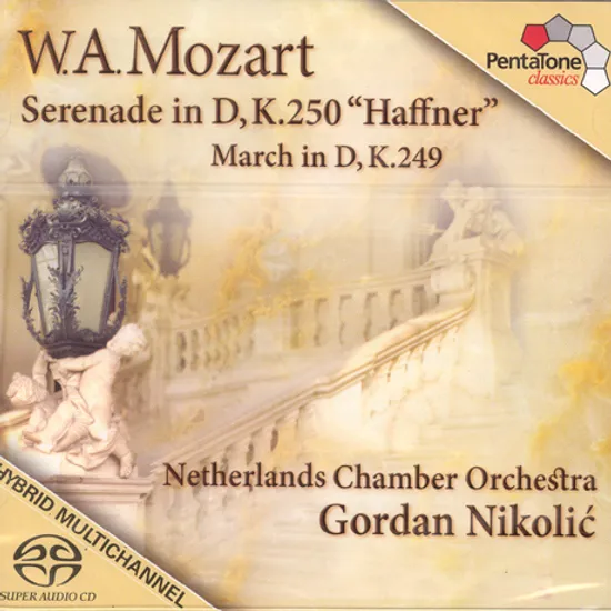 MARCH IN D, K.249 ETC/ GORDAN NIKOLIC [SACD HYBRID]
