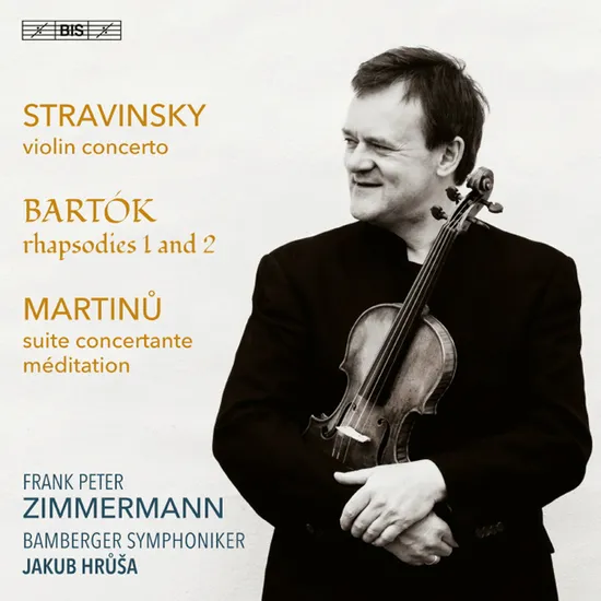 VIOLIN CONCERTOS/ FRANK PETER ZIMMERMANN [SACD HYBRID] [스트라빈스키, 버르토크, 마르티누: 바이올린 협주곡 - 프랑크 페터 침머만]