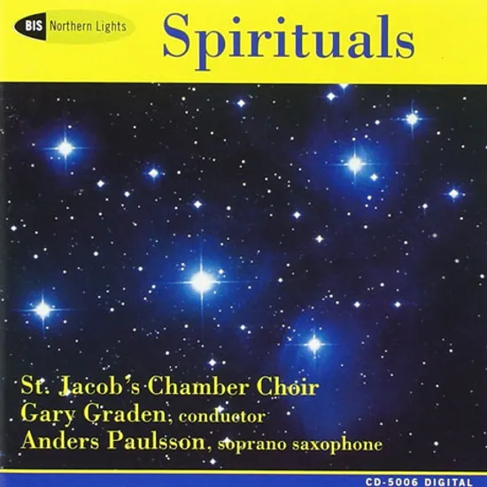SPIRITUALS/ GARY GRADEN [성 제이콥 챔버 합창단: 흑인영가]