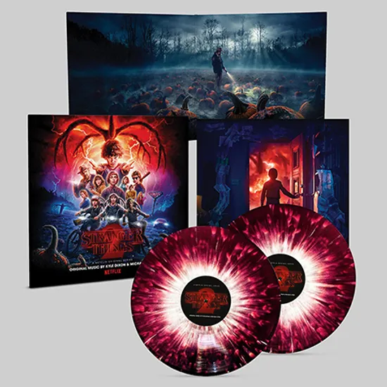 STRANGER THINGS 2: A NETFLIX ORIGINAL [CRYSTAL PURPLE VINYL WITH WHITE SPLATTER] [LP] [기묘한 이야기 시즌 2] [한정반]