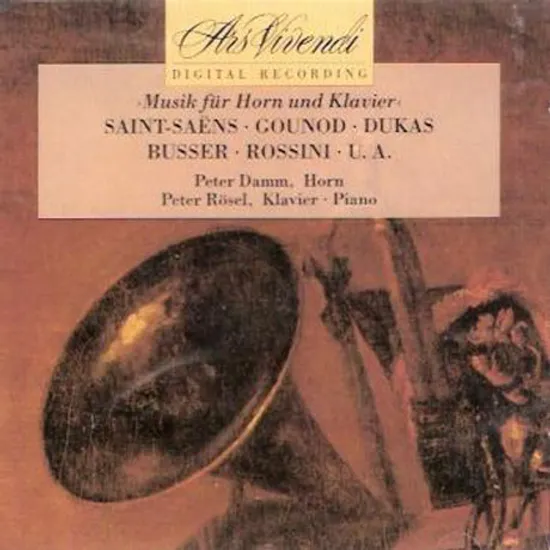 MUSIC FOR HORN AND PIANO/ PETER ROSEL
