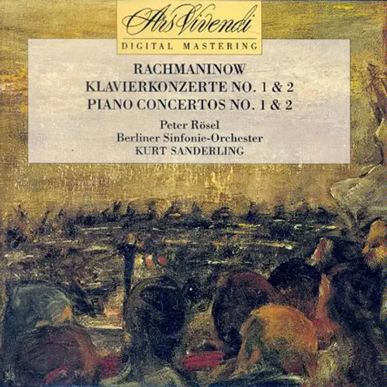 PIANO CONCERTO NO.1 & 2/ PETER ROSEL, KURT SANDERLING