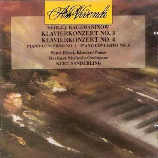 PIANO CONCERTO NO.3 & 4/ PETER ROSEL, KURT SANDERLING