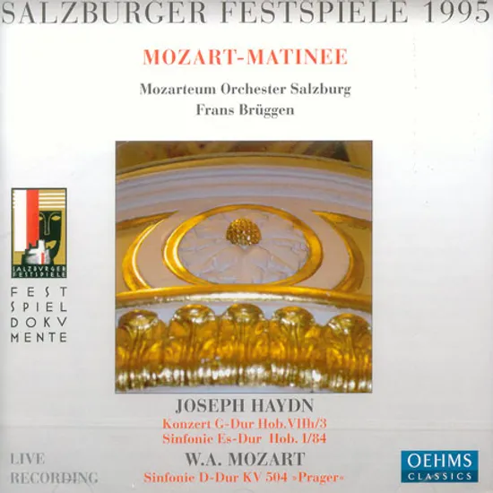SALZBURGER FESTSPIELE 1995/ MOZARTEUM ORCHESTER SALZBURG/ FRANS BRUGGEN