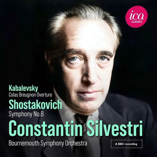 SYMPHONY NO. 8 & COLAS BREUGNON OVERTURE/ CONSTANTIN SILVESTRI [코비치, 카발렙스키: 교향곡 8번, 콜라 브뢰뇽 서곡 - 콘스탄틴 실베스트리]