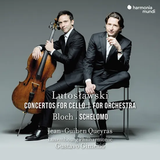 CONCERTOS FOR CELLO, FOR ORCHESTRA & SCHELOMO/ GUSTAVO GIMENO [루토스와프스키, 블로흐: 첼로 협주곡, 관현악을 위한 협주곡 - 구스타보 히메노]