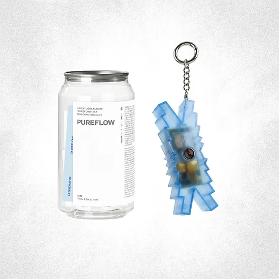 PUREFLOW PT.1 [정규 2집] [MINI CAMERA VER] [BLUE VER]
